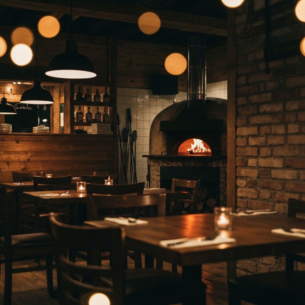 Ambiente de Pizza Pueblo